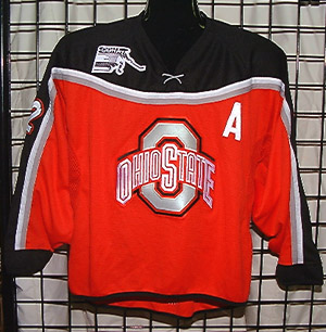 GVJerseys - Game Worn Hockey Jersey Collection - Ohio State University