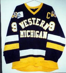 western michigan hockey jersey