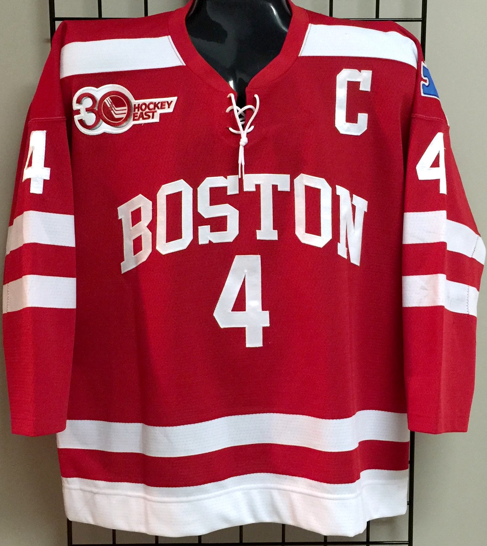 Patrick MacGregor - Boston University - Game Used/Worn Jerseys - GV Jerseys