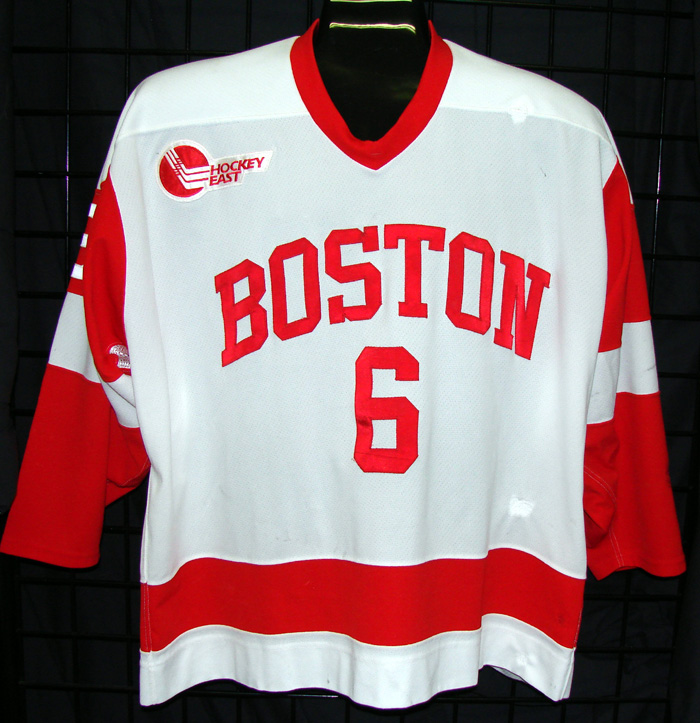 GVJerseys - Game Worn Hockey Jersey Collection - Boston University