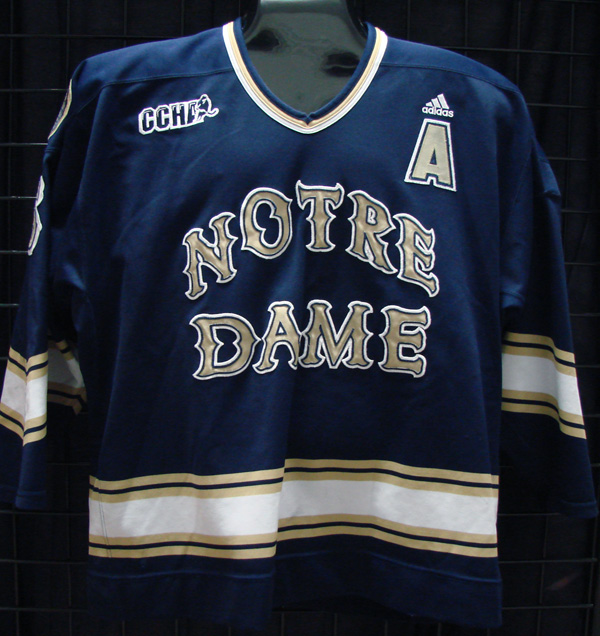 Our game-worn, commemorative jerseys - Notre Dame Hockey