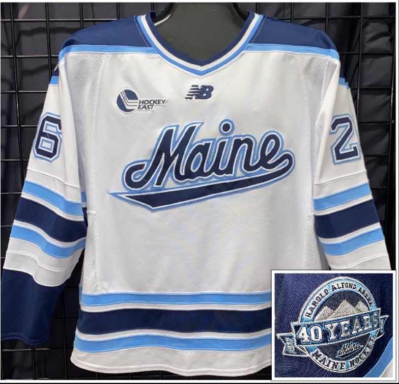 GVJerseys - Game Worn Hockey Jersey Collection - University of Maine