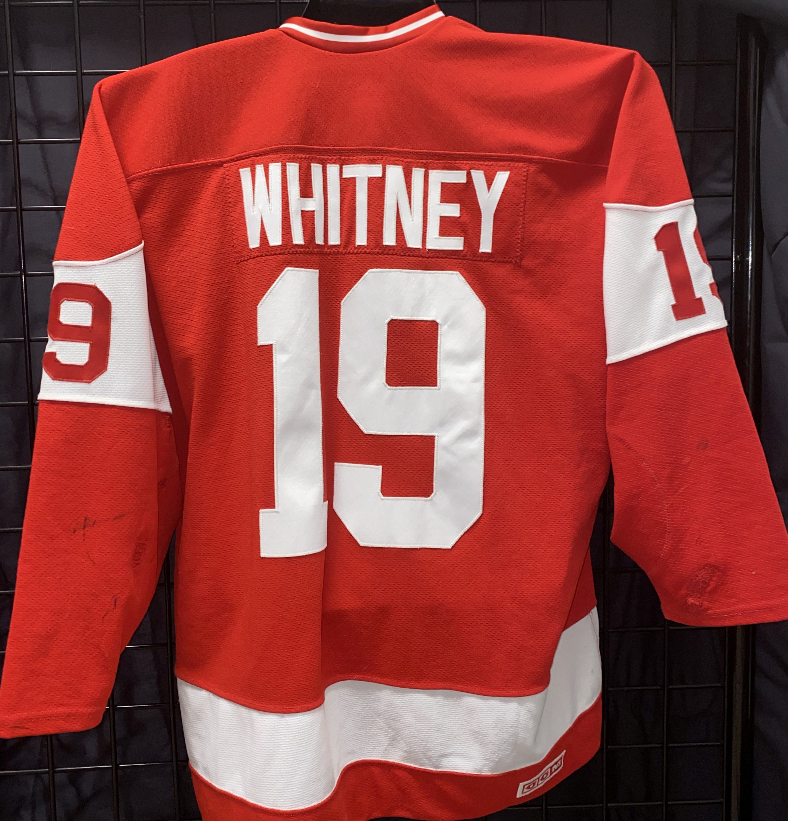 Ryan Whitney 2009-2010 Edmonton Oilers Navy Set 2 Game Worn Jersey — Desert  Hockey Threads